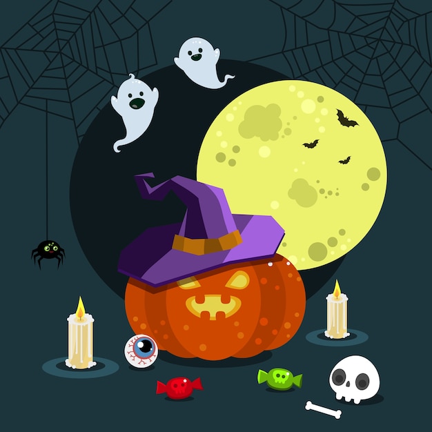 Illustration D'halloween