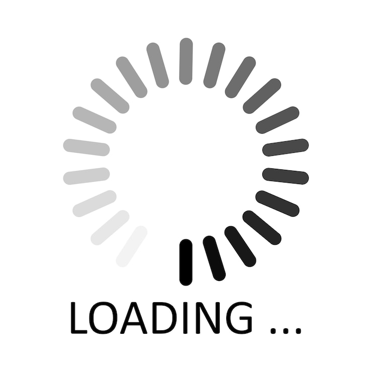 Vecteur illustration ou icône du processus de chargement