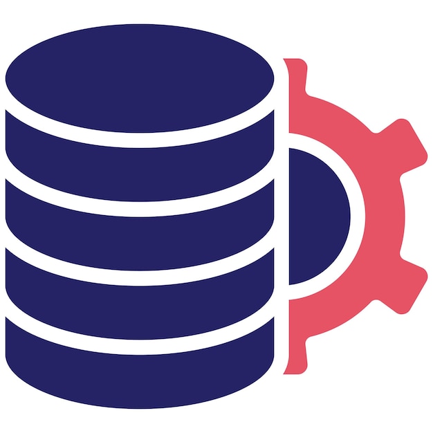 Vecteur illustration de l'icône du vecteur d'ajustement des données de l'iconset d'analyse des données