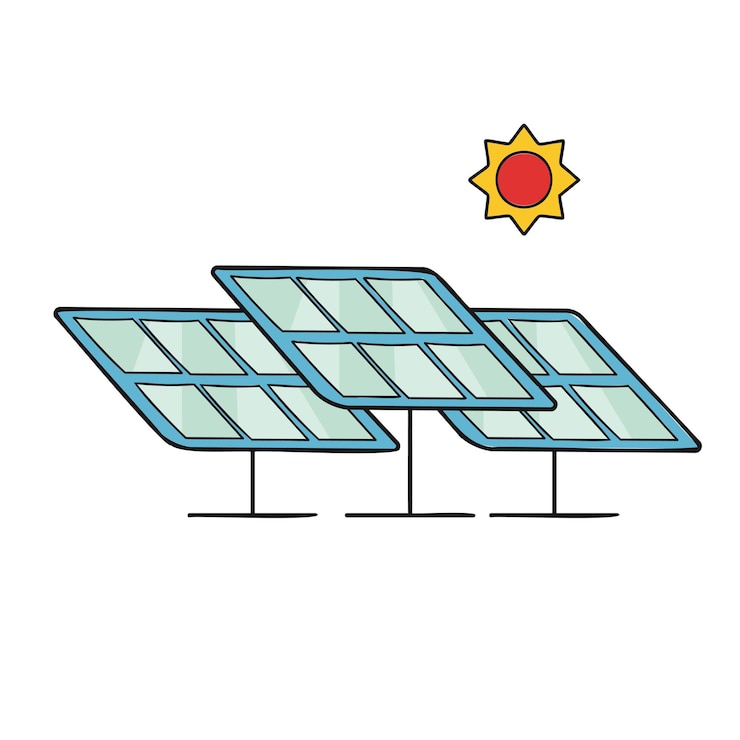 Vecteur illustration de l'icône de l'énergie