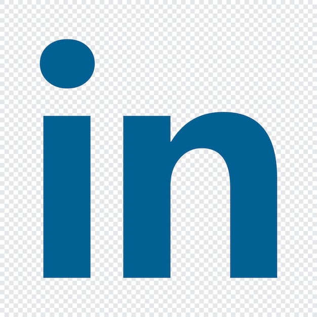 Vecteur illustration de l'icône de linkedin logo de l'application de linkedin icône des médias sociaux