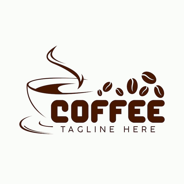 Illustration d'icône de modèle de conception de logo de café-restaurant