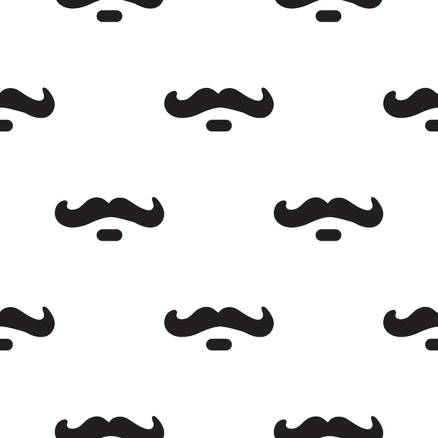 Illustration D'icône De Moustache