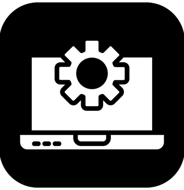 Illustration de l'icône vectorielle d'automatisation du jeu d'icônes Business Analytics