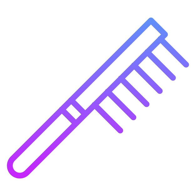 Vecteur illustration de l'icône vectorielle de brossage de l'ensemble d'icônes de la routine d'hygiène