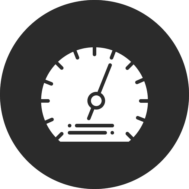 Illustration de l'icône vectorielle du compteur du jeu d'icônes de l'industrie pétrolière