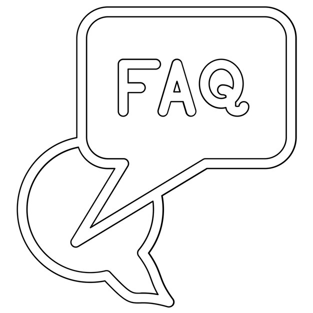Illustration de l'icône vectorielle du jeu d'icônes de communications