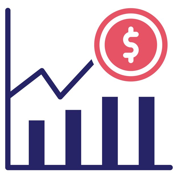 Vecteur illustration de l'icône vectorielle en majuscule de l'iconset de comptabilité