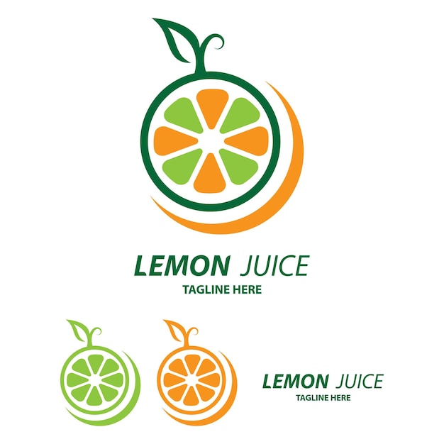 Illustration D'images De Logo De Citron