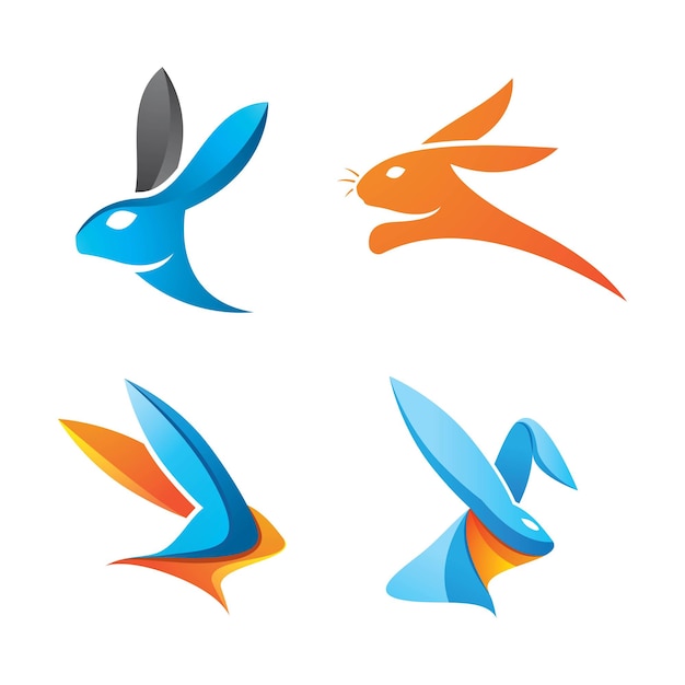 Illustration D'images De Logo De Lapin