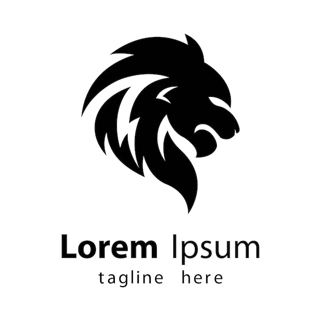 Illustration D'images De Logo Tête De Lion