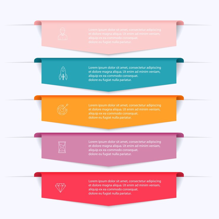 Vecteur illustration infographique