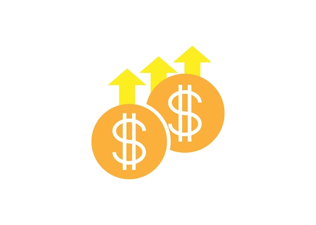 Illustration Isolée Du Modèle De Conception De L'icône D'investissement