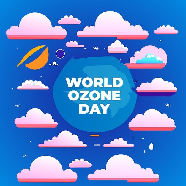 Illustration De La Journée Mondiale De L'ozone