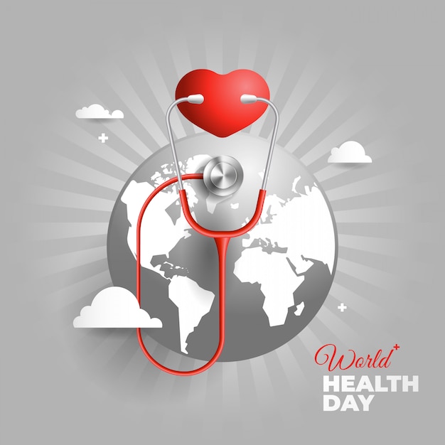 Illustration De La Journée Mondiale De La Santé