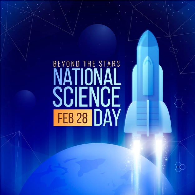 Illustration de la journée nationale de la science dégradée