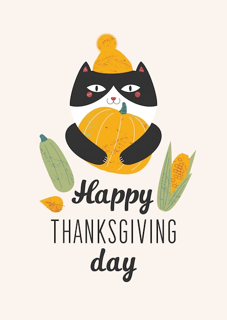 Illustration De Joyeux Jour De Thanksgiving