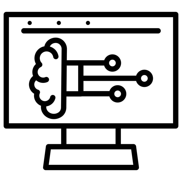 Illustration de la ligne de calcul cognitif