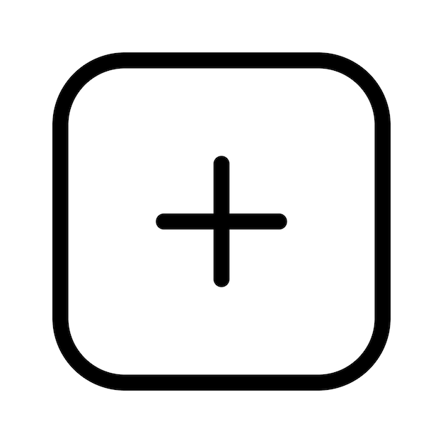 Illustration de la ligne plus
