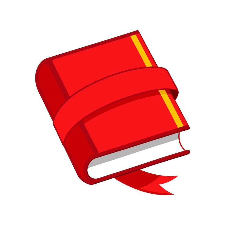 Vecteur illustration d'un livre d'éducation créative