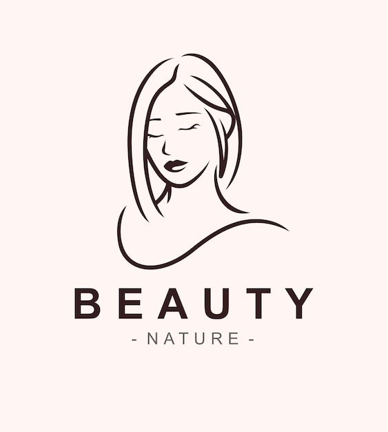 Illustration De Logo Beauté Femme