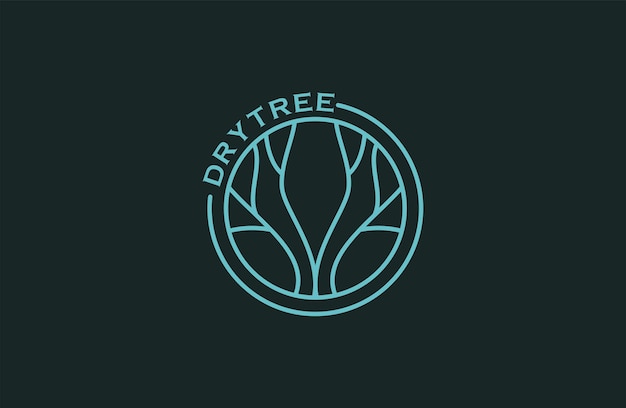 Vecteur illustration logo graphique vectoriel des arbres et des racines, pour les logos de plantes.