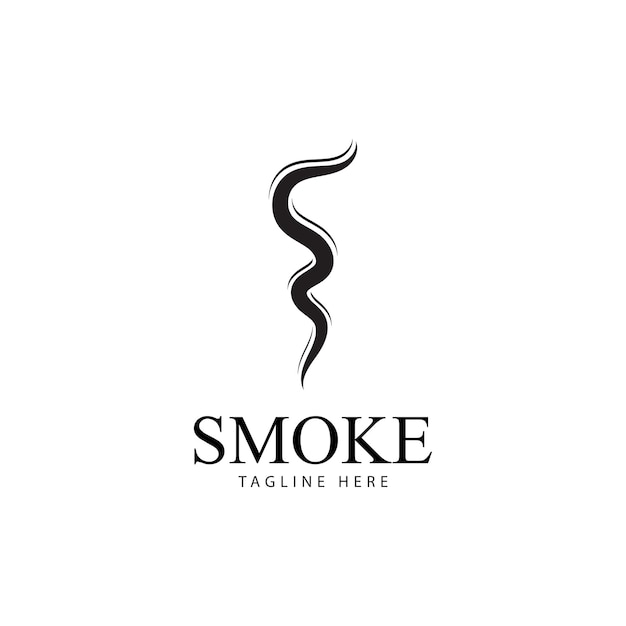 Illustration de logo d'icône de vapeur de fumée isolée sur fond blanc Icônes de vaporisation d'arôme Odeurs icône de ligne vectorielle arôme chaud puanteur ou symboles de vapeur de cuisson sentant ou vapeur