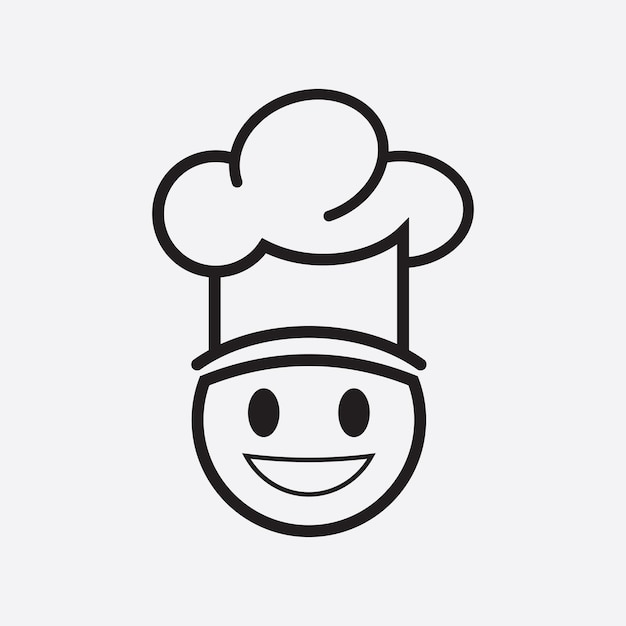 Illustration de logo de restaurant