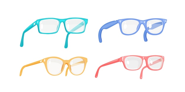 Vecteur illustration de lunettes.