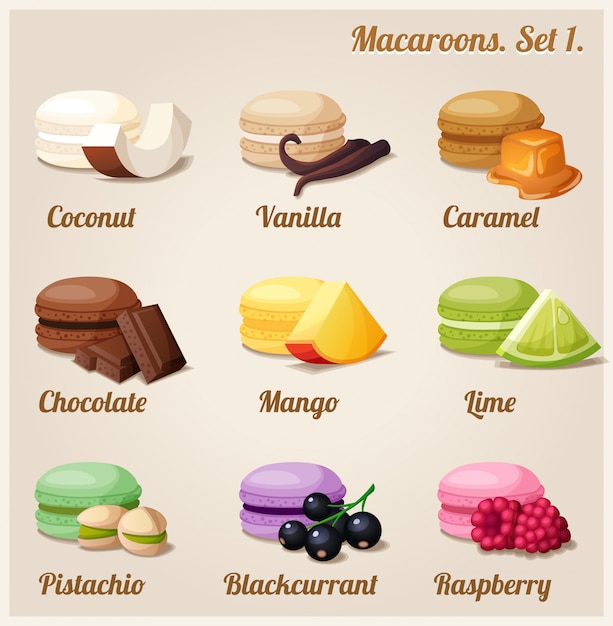 Illustration De Macarons