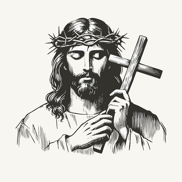 L'illustration de la main de Jésus 1 mars 24