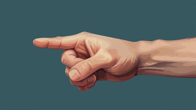 illustration d'une main pointant vers une autre main