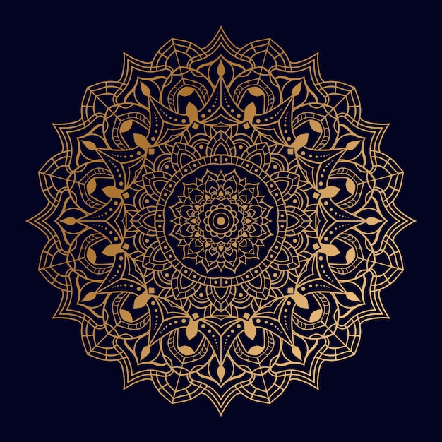 Illustration De Mandala De Luxe Créatif