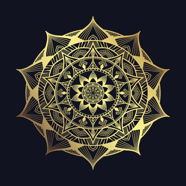 Illustration De Mandala De Luxe Créatif