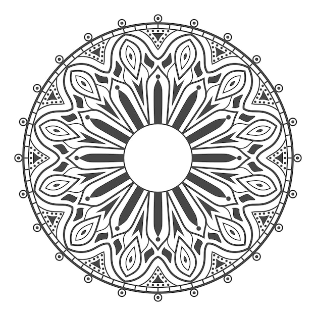 Illustration De Mandala