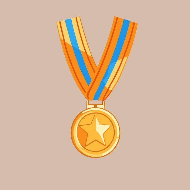 Illustration de la médaille de la première place
