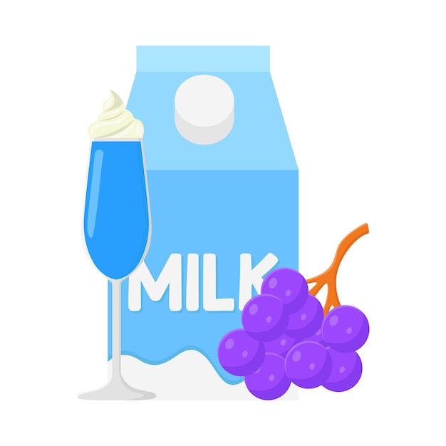 Illustration de milkshake