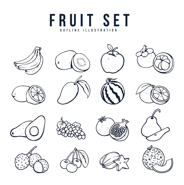 Illustration De La Mise à Fruit