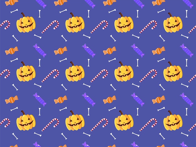 Illustration De Modèle D'halloween