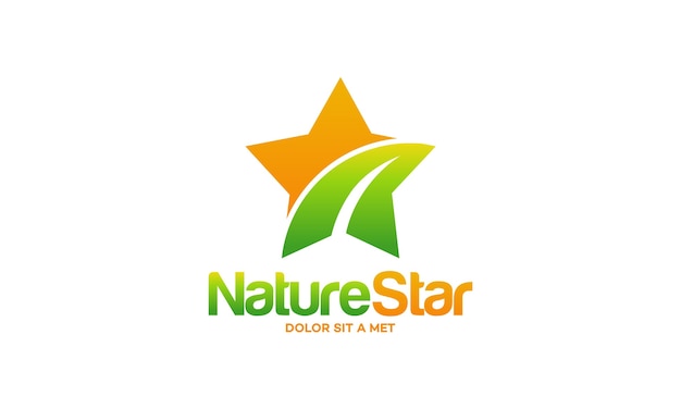 Illustration De Modèle De Symbole Nature Star