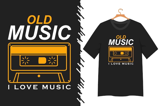 Illustration Musicale Pour La Conception De T-shirt