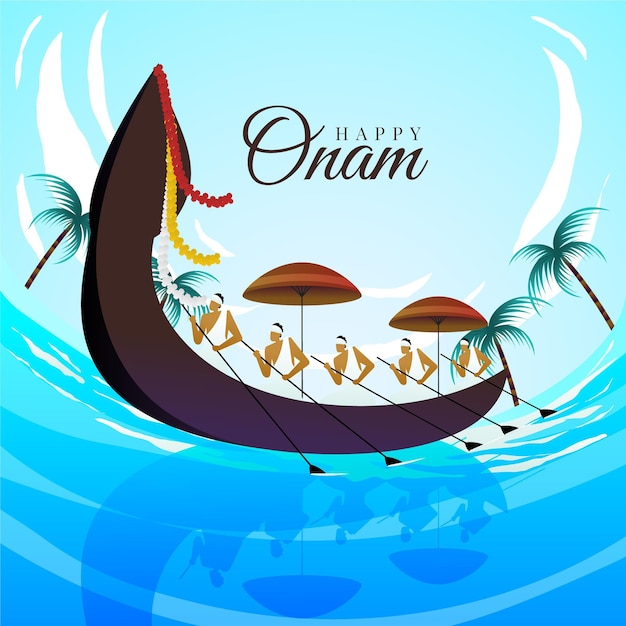 Illustration De L'onam Dégradé