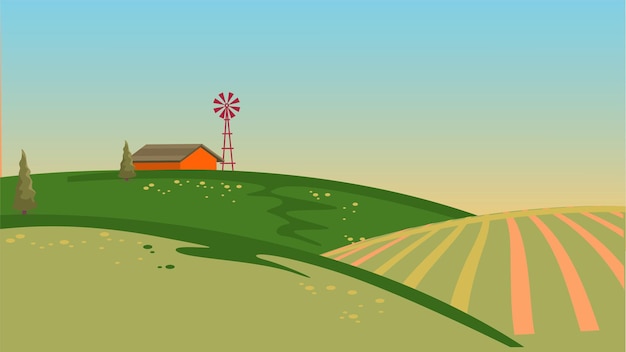 Illustration d'outils et de méthodes agricoles et de jardinage