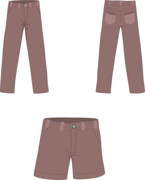 Vecteur illustration de pantalon