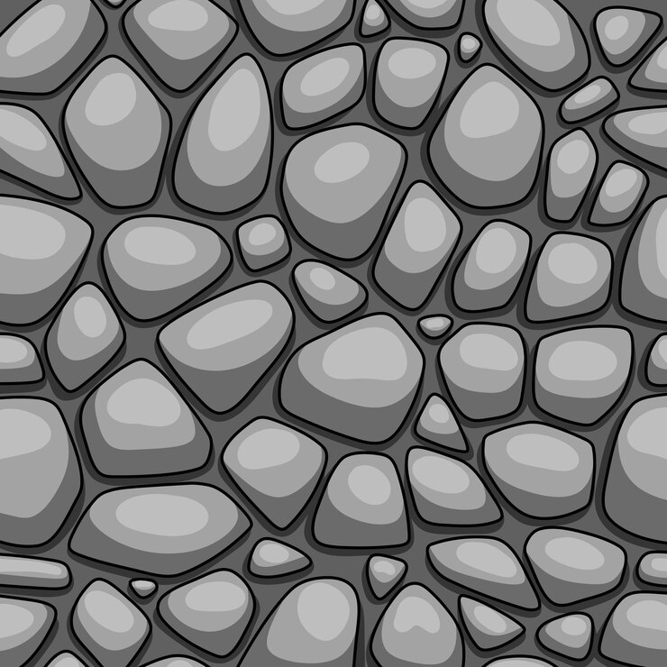 Vecteur illustration de papier peint sur le thème de la pierre