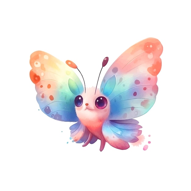 Illustration de papillon mignon