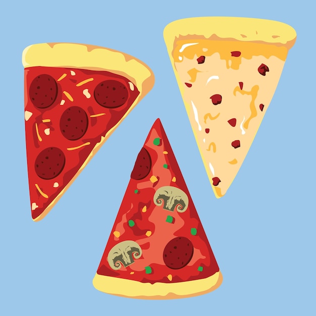 Illustration De Pizza