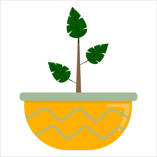 Vecteur illustration de la plante