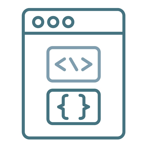 Illustration plate du langage de programmation