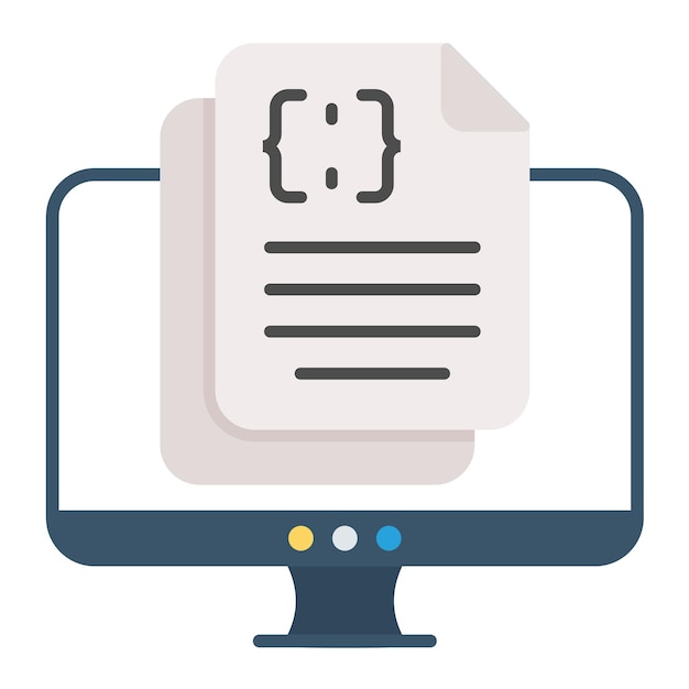 Illustration plate des notes de programmation